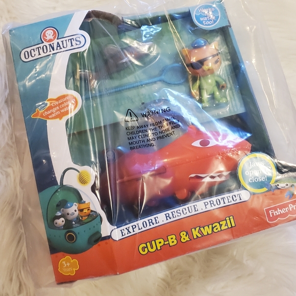 Fisher-Price Octonauts Gup-B & Kwazii Launch & Rescue Set - factory sealed - Picture 2 of 11